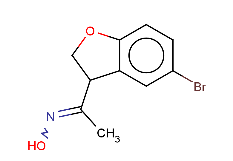 N-[1-(5-bromo-2,3-dihydro-1-benzofuran-3-yl)ethylidene]hydroxylamine
