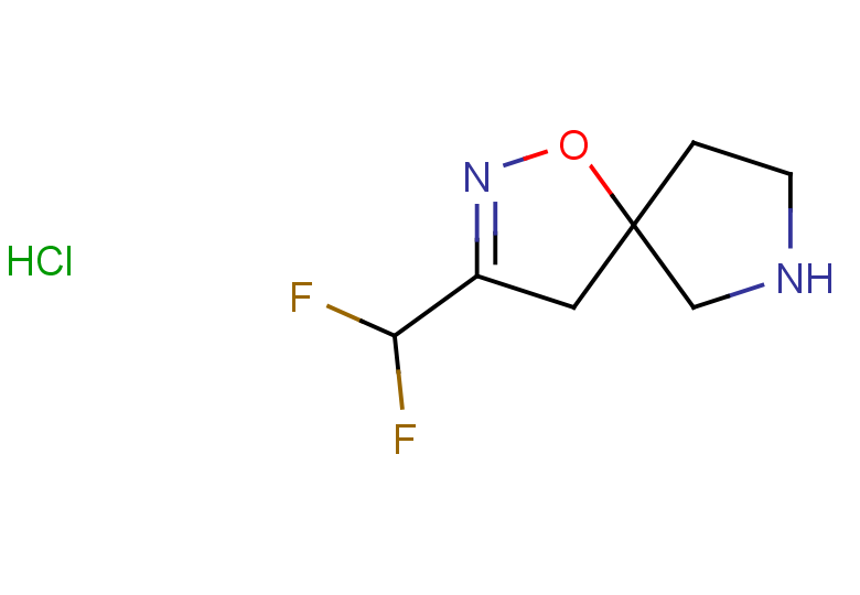 3-(difluoromethyl)-1-oxa-2,7-diazaspiro[4.4]non-2-ene hydrochloride