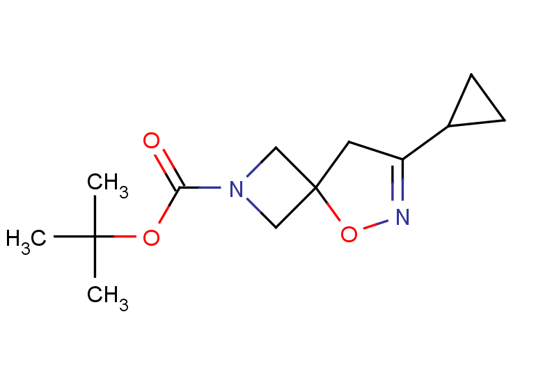 tert-butyl 7-cyclopropyl-5-oxa-2,6-diazaspiro[3.4]oct-6-ene-2-carboxylate