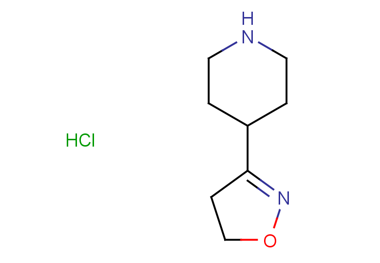 4-(4,5-dihydro-1,2-oxazol-3-yl)piperidine hydrochloride