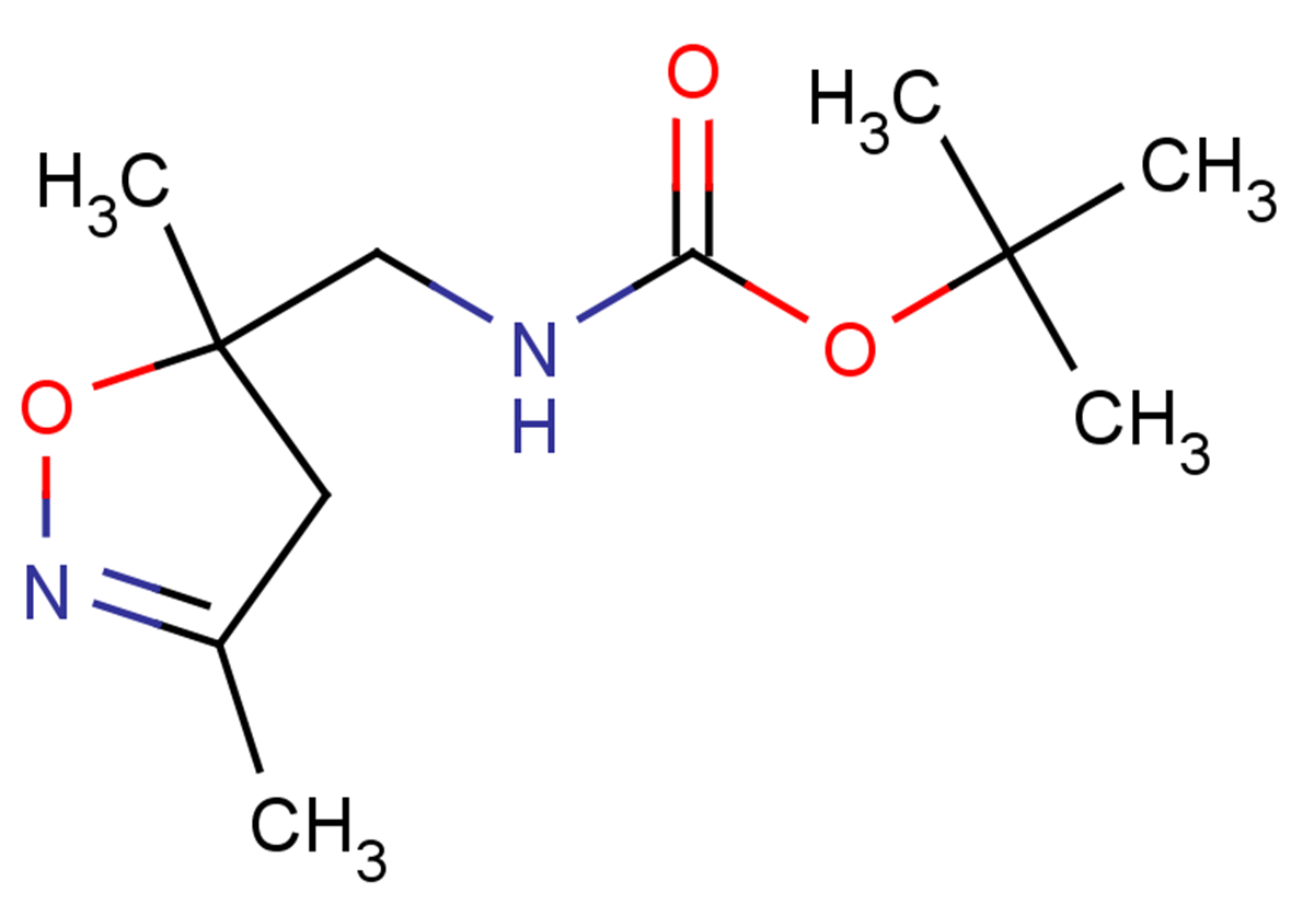 tert-butyl N-[(3,5-dimethyl-4,5-dihydro-1,2-oxazol-5-yl)methyl]carbamate