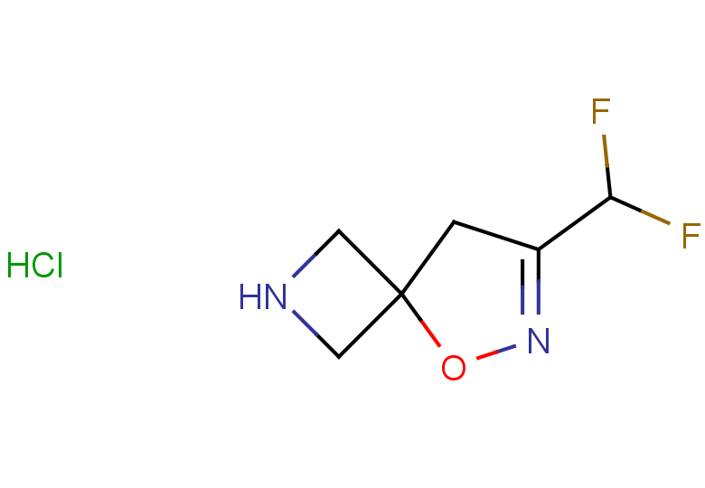 7-(difluoromethyl)-5-oxa-2,6-diazaspiro[3.4]oct-6-ene hydrochloride