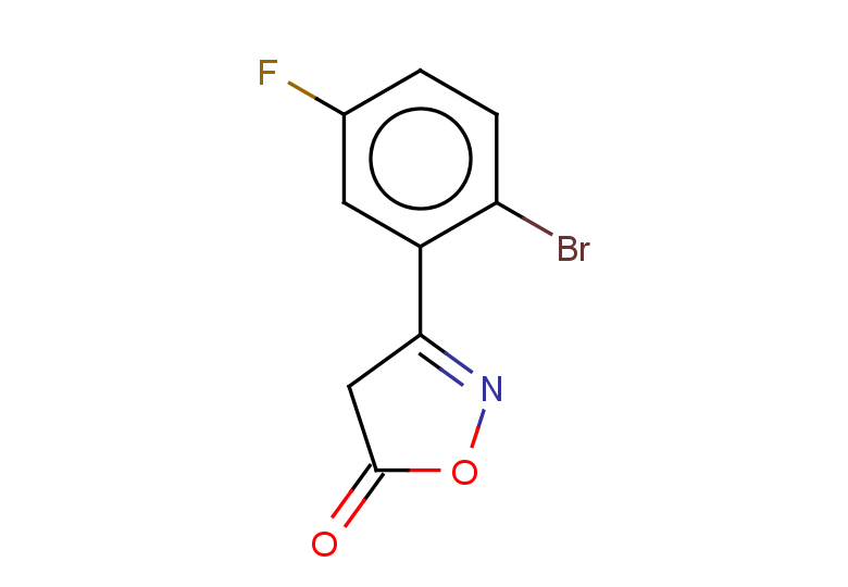 3-(2-bromo-5-fluorophenyl)-4,5-dihydro-1,2-oxazol-5-one