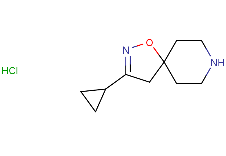 3-cyclopropyl-1-oxa-2,8-diazaspiro[4.5]dec-2-ene hydrochloride
