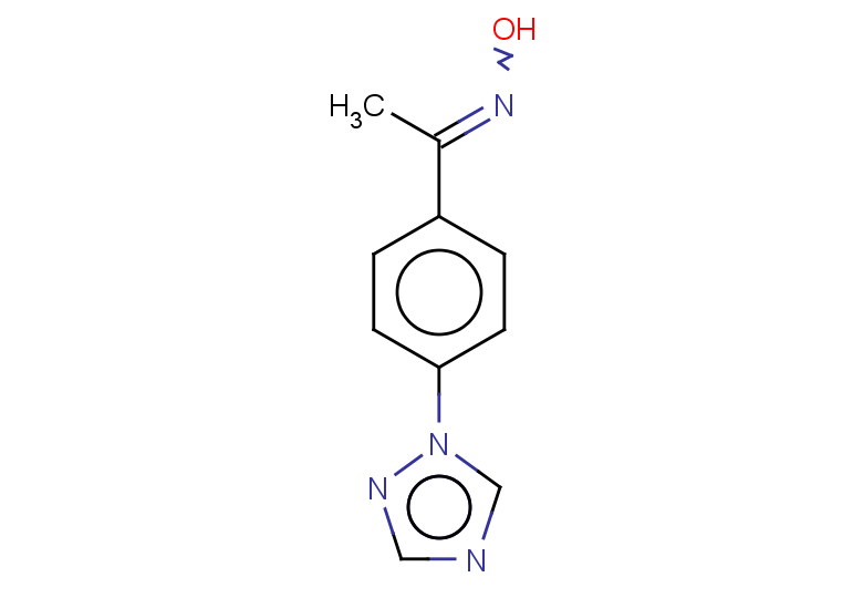 N-{1-[4-(1H-1,2,4-triazol-1-yl)phenyl]ethylidene}hydroxylamine