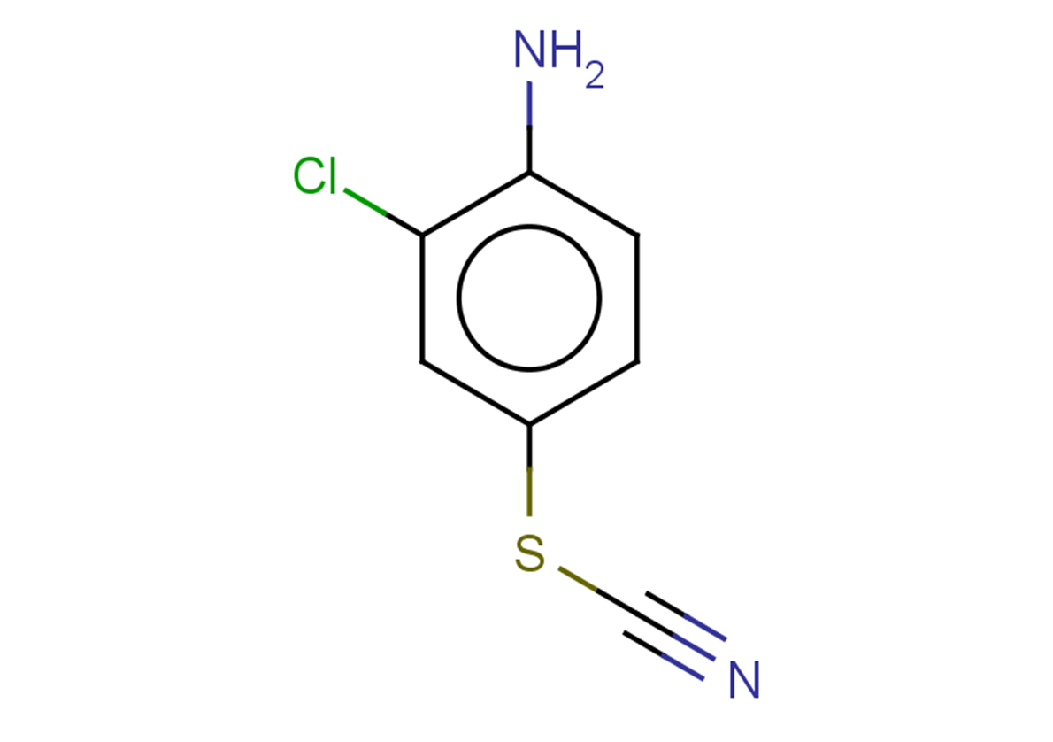 [(4-amino-3-chlorophenyl)sulfanyl]formonitrile