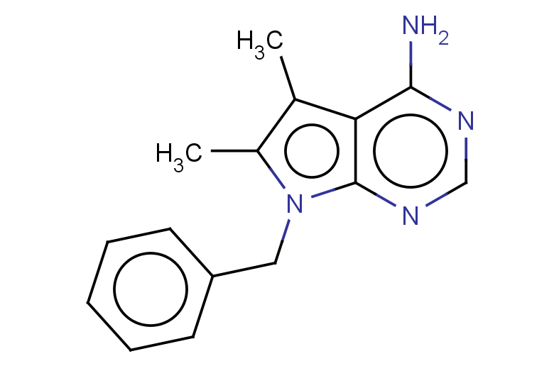 7-benzyl-5,6-dimethyl-7H-pyrrolo[2,3-d]pyrimidin-4-amine