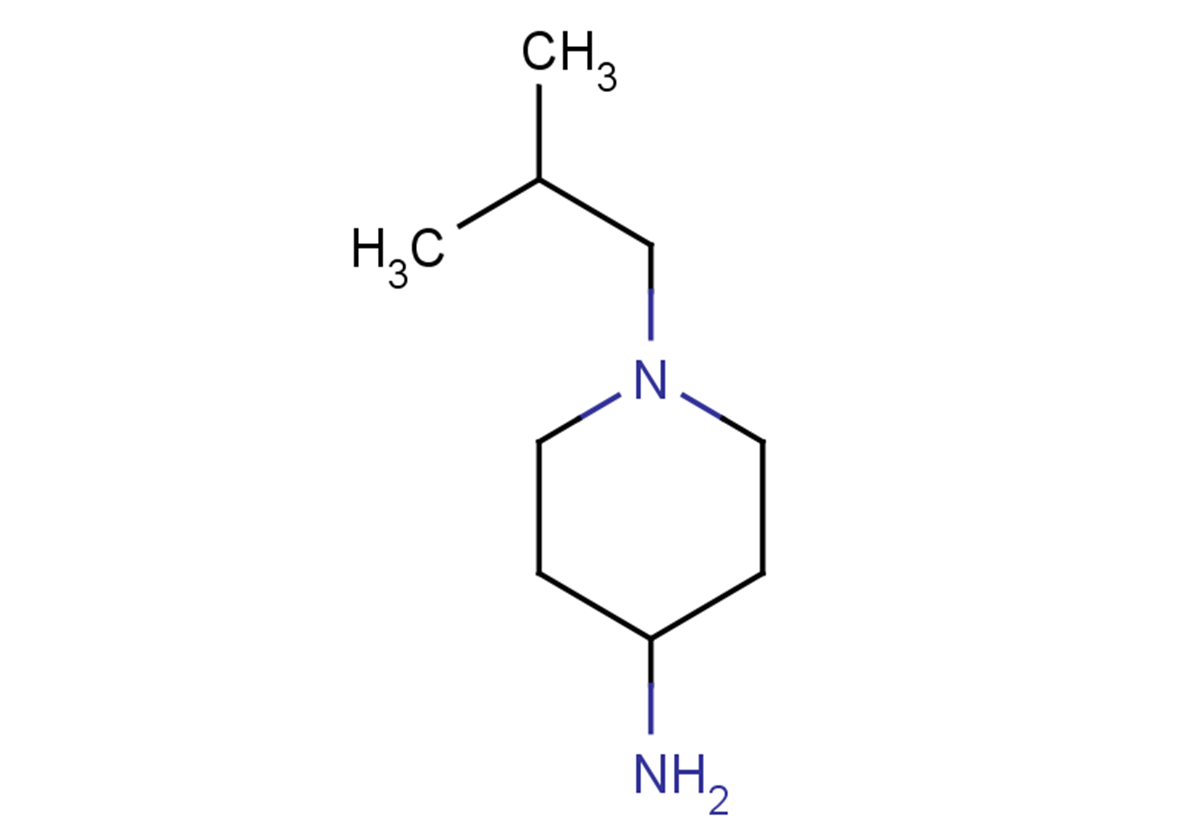 1-(2-methylpropyl)piperidin-4-amine