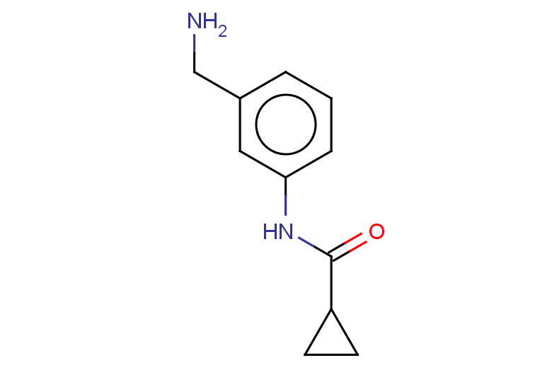 N-[3-(aminomethyl)phenyl]cyclopropanecarboxamide