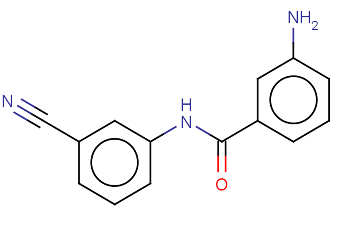 3-amino-N-(3-cyanophenyl)benzamide