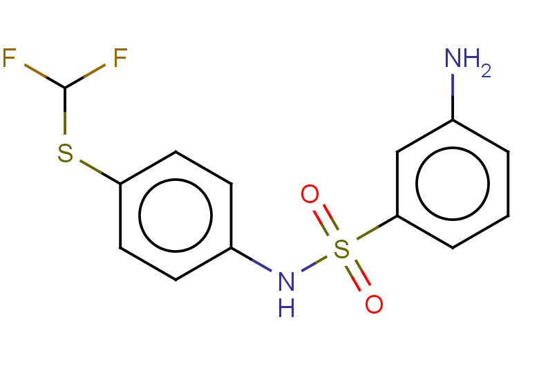 3-amino-N-{4-[(difluoromethyl)sulfanyl]phenyl}benzene-1-sulfonamide