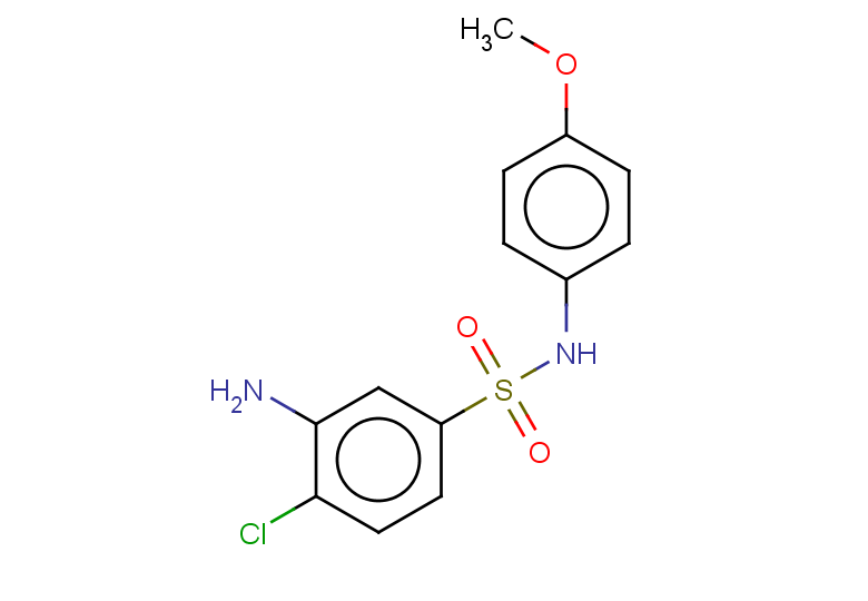 3-amino-4-chloro-N-(4-methoxyphenyl)benzene-1-sulfonamide