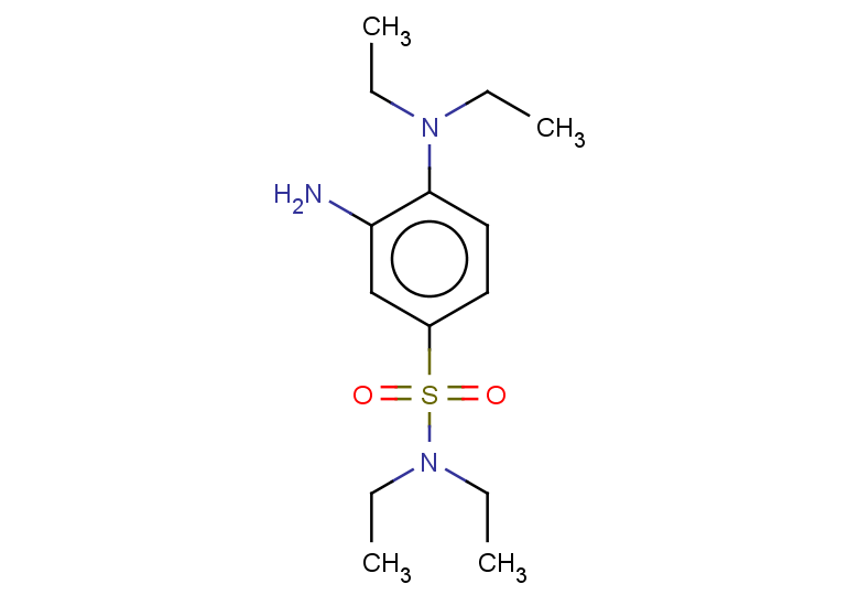 3-amino-4-(diethylamino)-N,N-diethylbenzene-1-sulfonamide