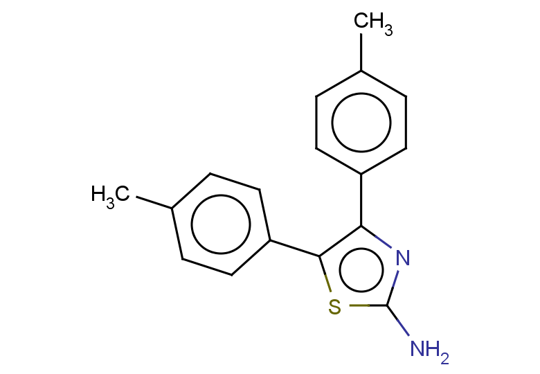 bis(4-methylphenyl)-1,3-thiazol-2-amine