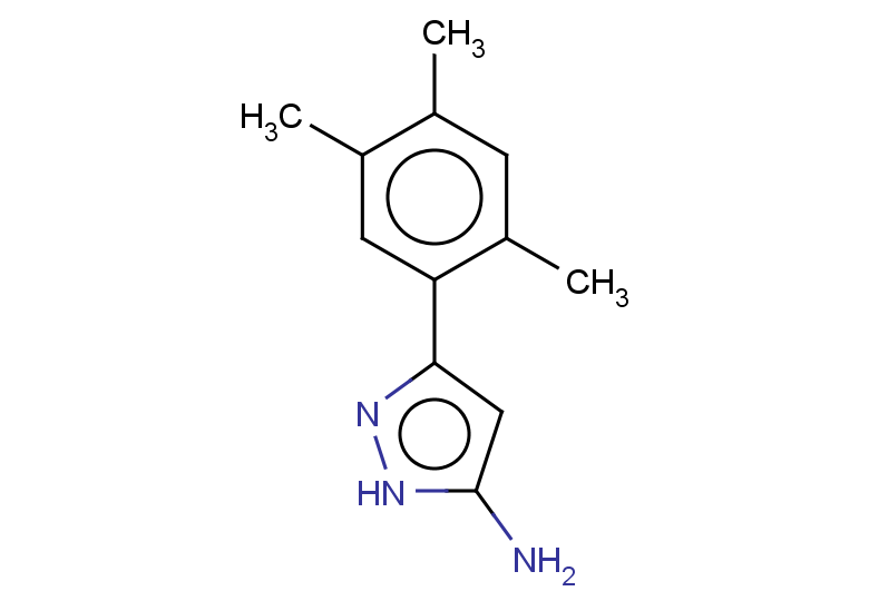 3-(2,4,5-trimethylphenyl)-1H-pyrazol-5-amine