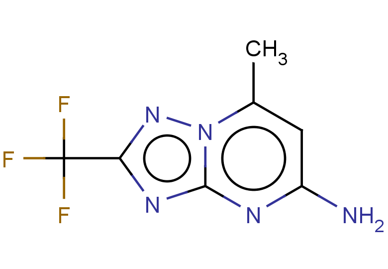 7-methyl-2-(trifluoromethyl)-[1,2,4]triazolo[1,5-a]pyrimidin-5-amine