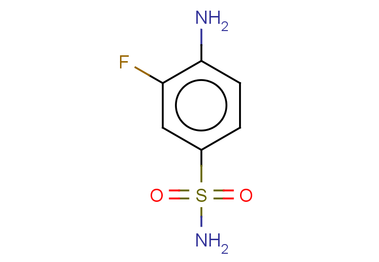 4-amino-3-fluorobenzene-1-sulfonamide