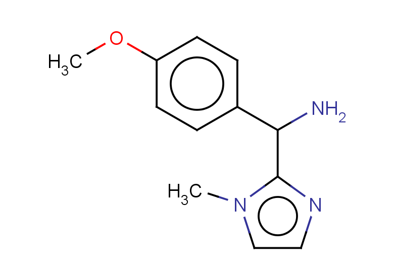 (4-methoxyphenyl)(1-methyl-1H-imidazol-2-yl)methanamine