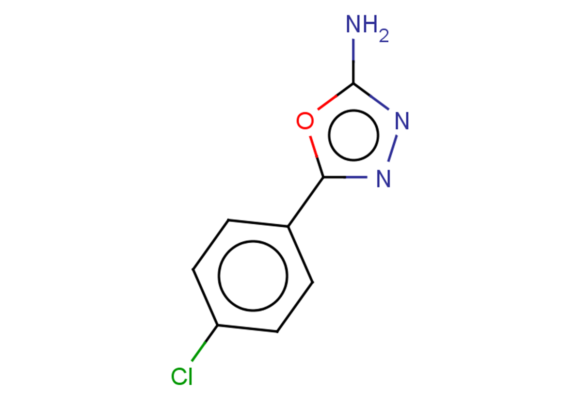 5-(4-chlorophenyl)-1,3,4-oxadiazol-2-amine