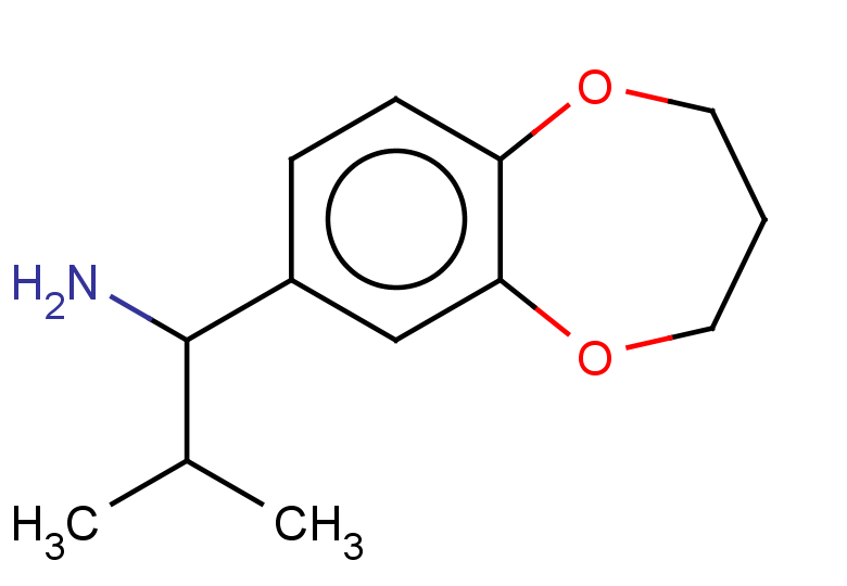 1-(3,4-dihydro-2H-1,5-benzodioxepin-7-yl)-2-methylpropan-1-amine