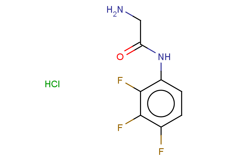 2-amino-N-(2,3,4-trifluorophenyl)acetamide hydrochloride