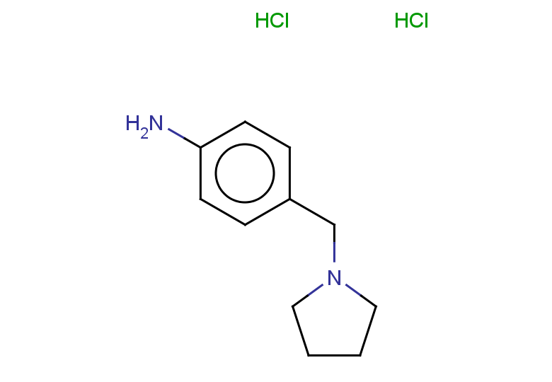 4-(pyrrolidin-1-ylmethyl)aniline dihydrochloride