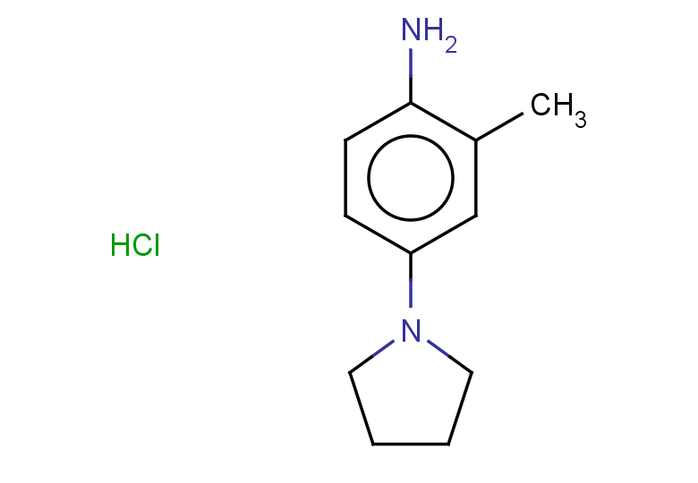 2-methyl-4-(pyrrolidin-1-yl)aniline hydrochloride