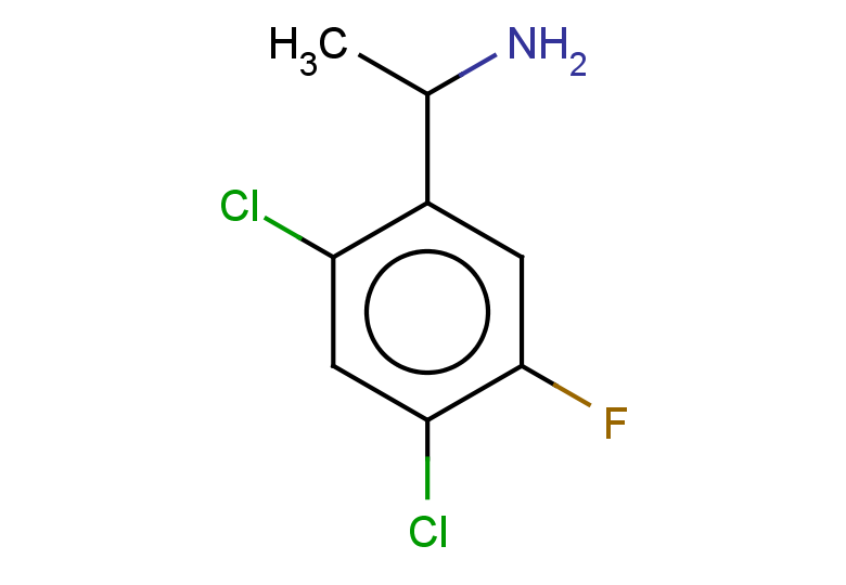 1-(2,4-dichloro-5-fluorophenyl)ethan-1-amine