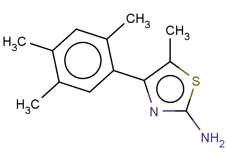 5-methyl-4-(2,4,5-trimethylphenyl)-1,3-thiazol-2-amine
