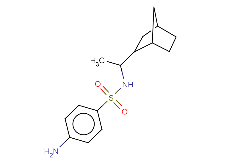 4-amino-N-(1-{bicyclo[2.2.1]heptan-2-yl}ethyl)benzene-1-sulfonamide, Mixture of diastereomers