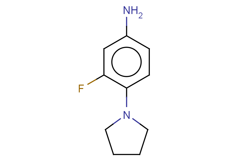3-fluoro-4-(pyrrolidin-1-yl)aniline