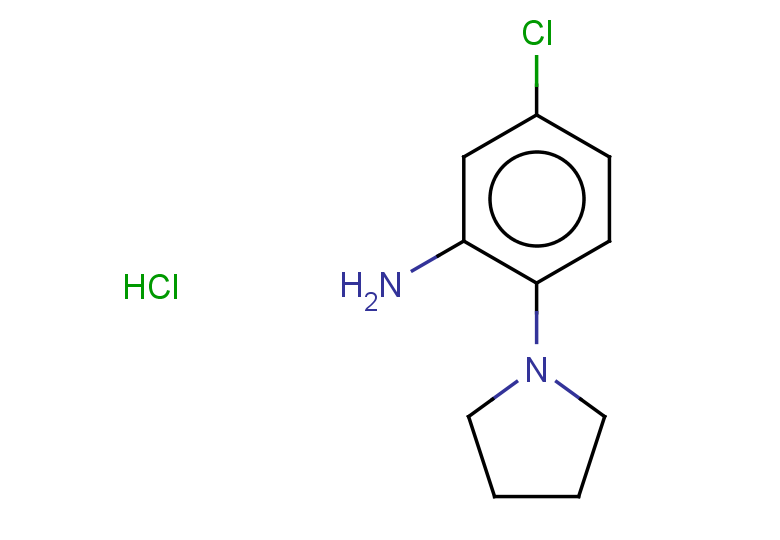 5-chloro-2-(pyrrolidin-1-yl)aniline hydrochloride