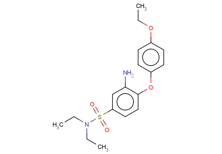 3-amino-4-(4-ethoxyphenoxy)-N,N-diethylbenzene-1-sulfonamide
