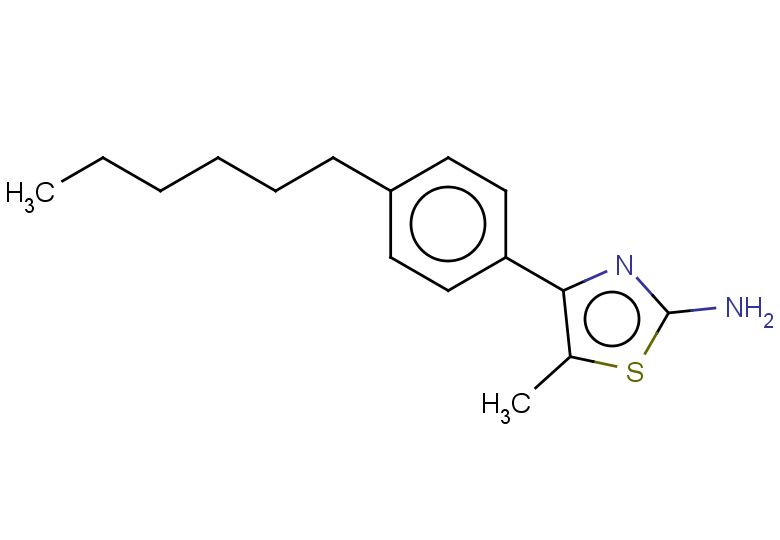 4-(4-hexylphenyl)-5-methyl-1,3-thiazol-2-amine