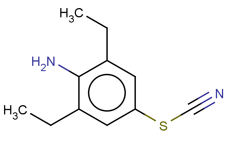 [(4-amino-3,5-diethylphenyl)sulfanyl]formonitrile
