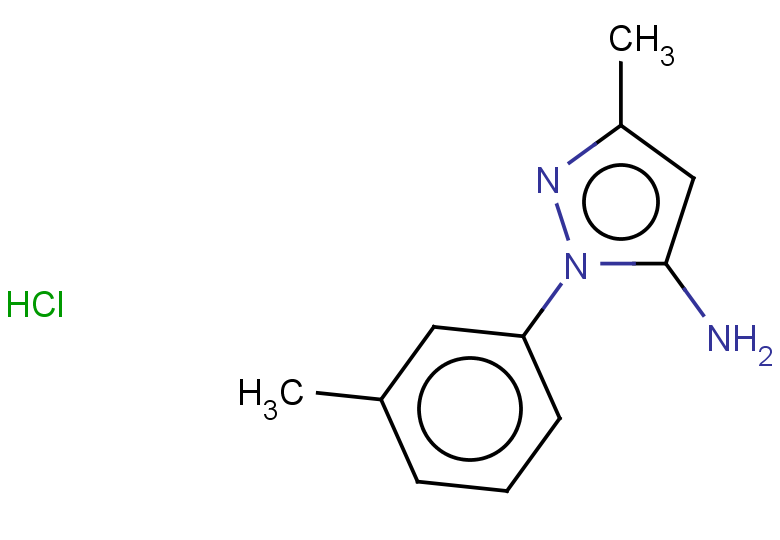 3-methyl-1-(3-methylphenyl)-1H-pyrazol-5-amine hydrochloride