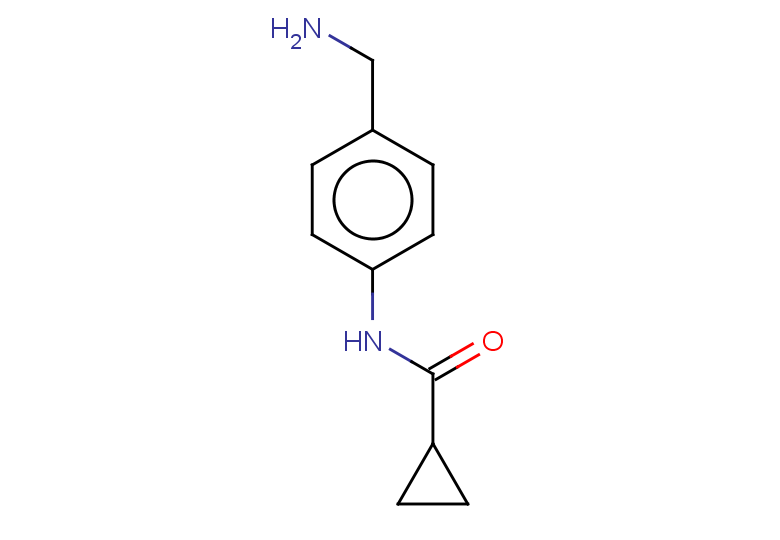 N-[4-(aminomethyl)phenyl]cyclopropanecarboxamide