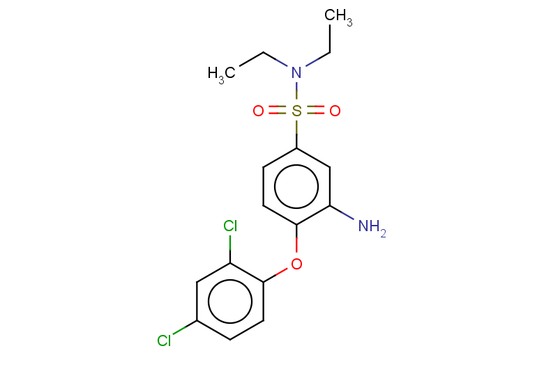 3-amino-4-(2,4-dichlorophenoxy)-N,N-diethylbenzene-1-sulfonamide
