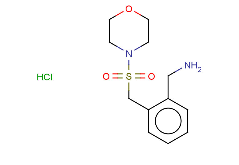 {2-[(morpholine-4-sulfonyl)methyl]phenyl}methanamine hydrochloride