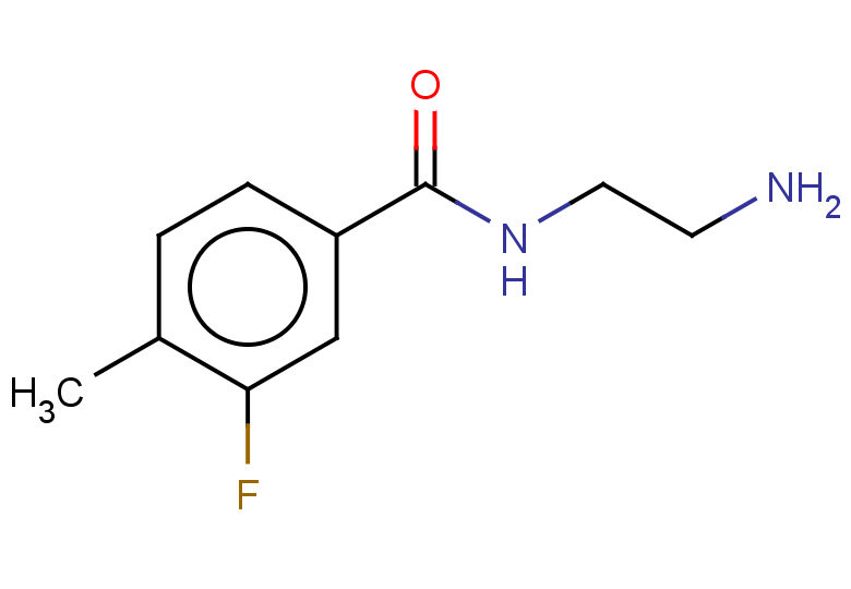 N-(2-aminoethyl)-3-fluoro-4-methylbenzamide