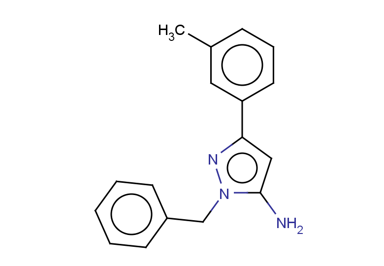 1-benzyl-3-(3-methylphenyl)-1H-pyrazol-5-amine