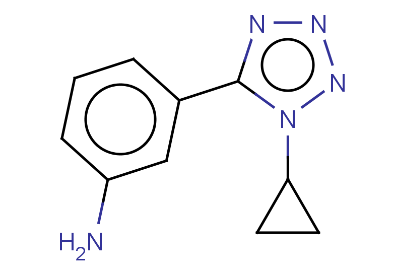 3-(1-cyclopropyl-1H-1,2,3,4-tetrazol-5-yl)aniline