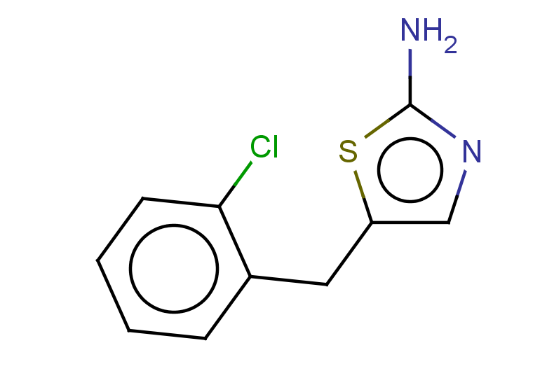 5-[(2-chlorophenyl)methyl]-1,3-thiazol-2-amine