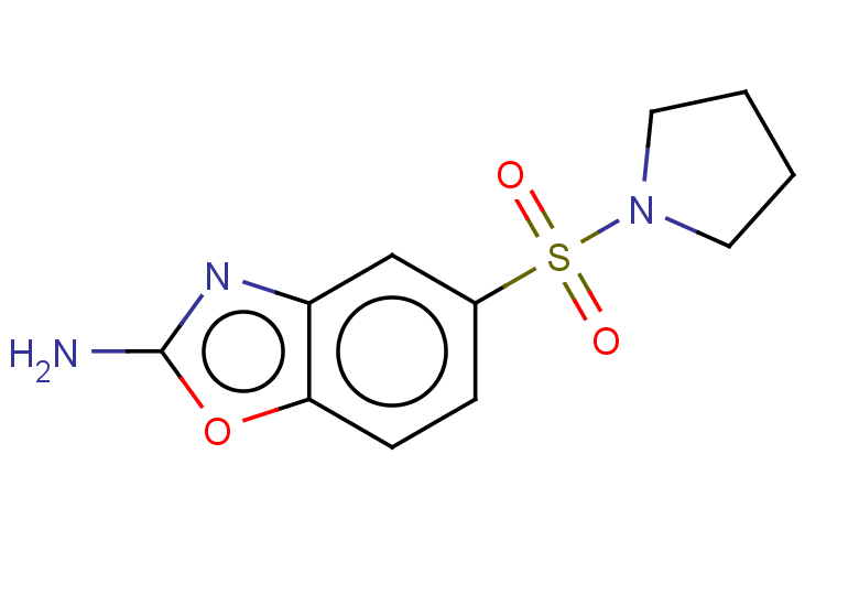 5-(pyrrolidine-1-sulfonyl)-1,3-benzoxazol-2-amine