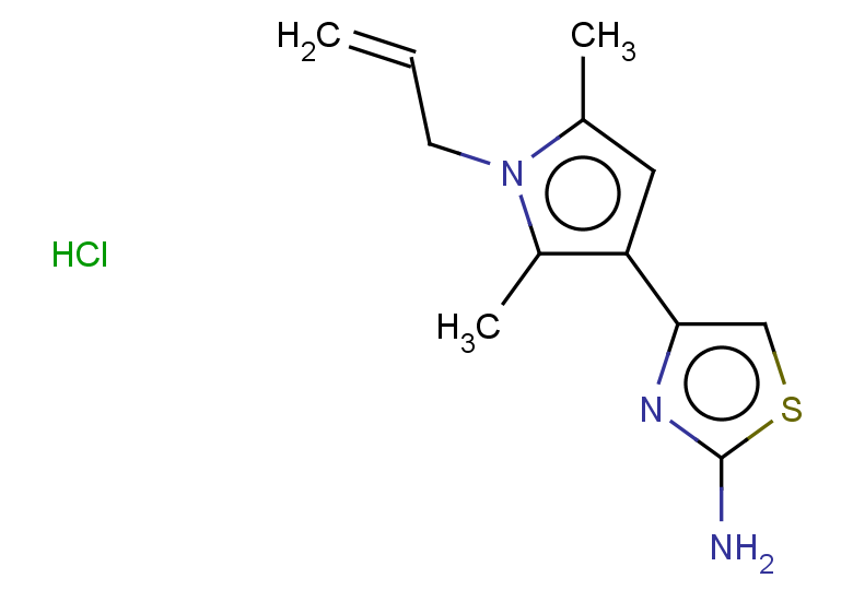 4-[2,5-dimethyl-1-(prop-2-en-1-yl)-1H-pyrrol-3-yl]-1,3-thiazol-2-amine hydrochloride