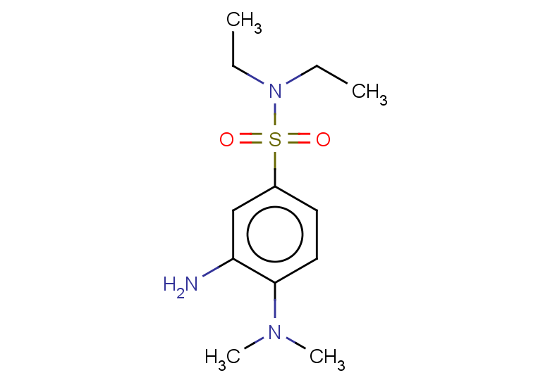 3-amino-4-(dimethylamino)-N,N-diethylbenzene-1-sulfonamide
