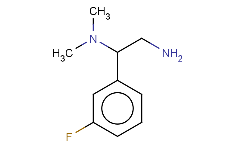 [2-amino-1-(3-fluorophenyl)ethyl]dimethylamine
