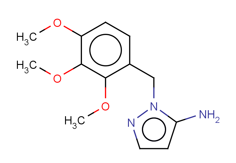 1-[(2,3,4-trimethoxyphenyl)methyl]-1H-pyrazol-5-amine