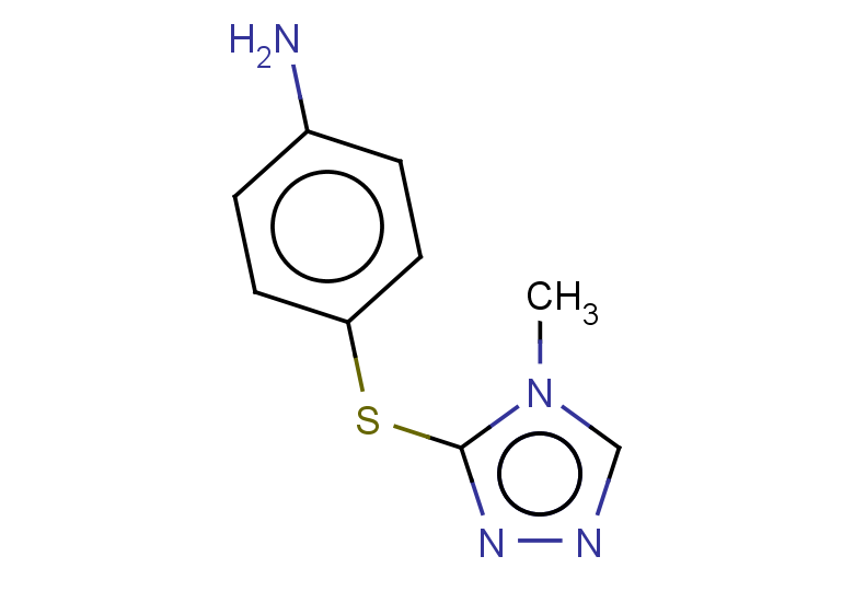 4-[(4-methyl-4H-1,2,4-triazol-3-yl)sulfanyl]aniline