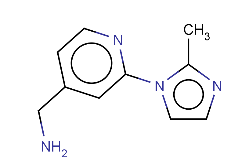 [2-(2-methyl-1H-imidazol-1-yl)pyridin-4-yl]methanamine